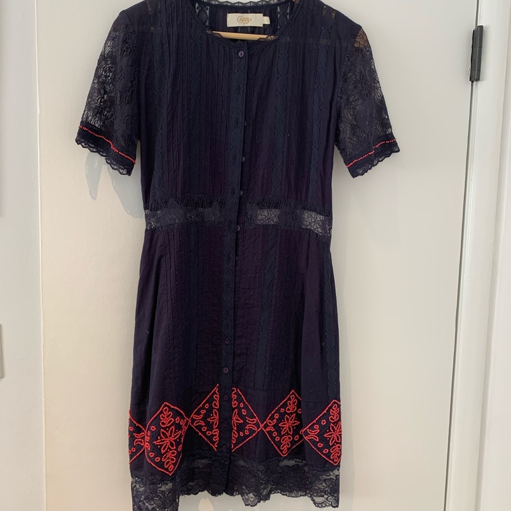 Candela Cotton mini dress small